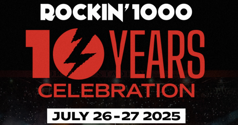 Rockin'1000 10 Years Celebration